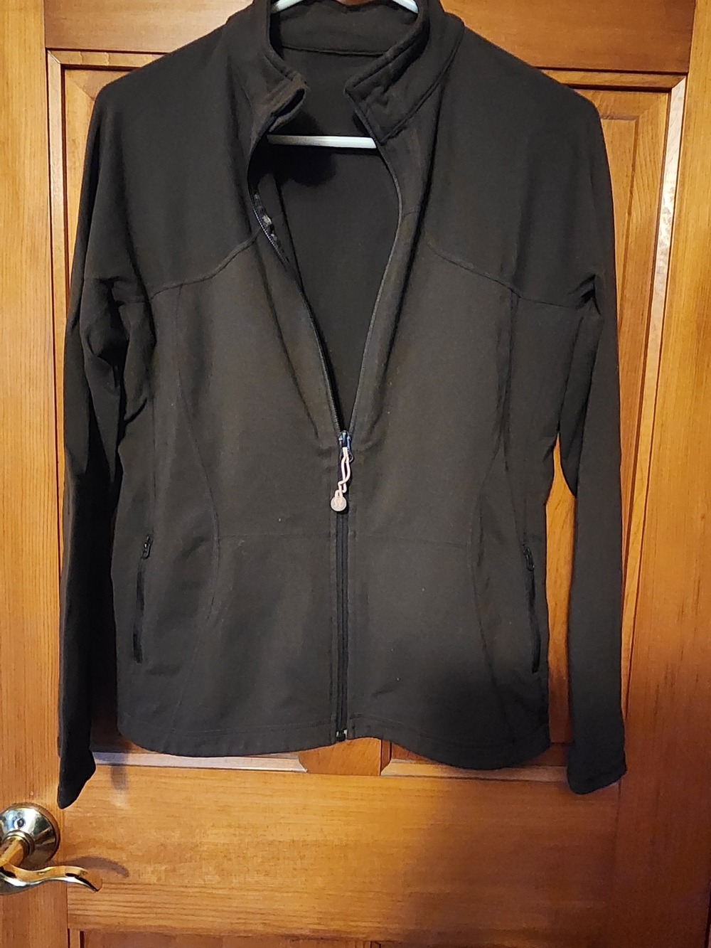 lululemon athletica Brown Full-Zip Utility Jacket